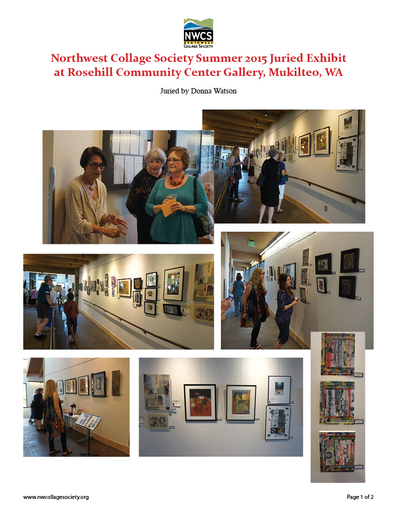 Rosehill Community Center Gallery Show 2015